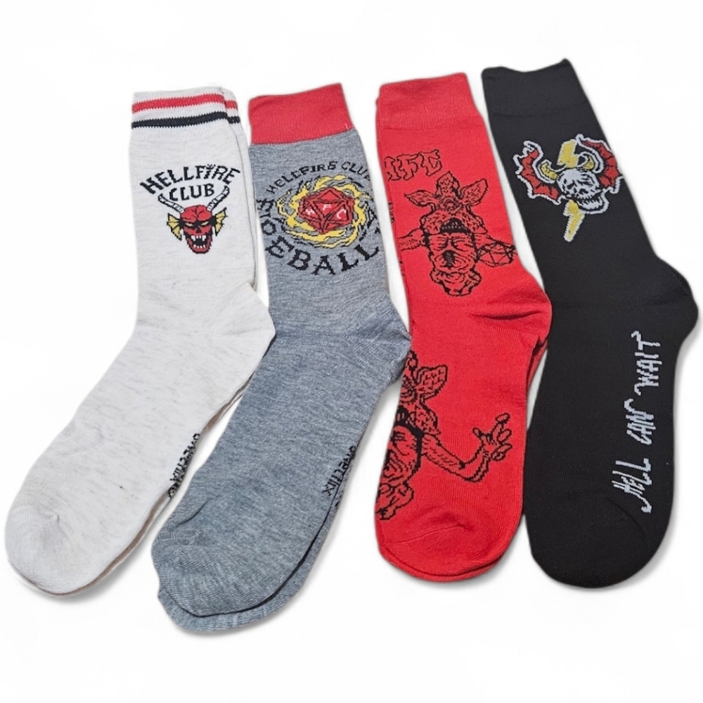 Stranger Things pack of 4 pairs of sports socks